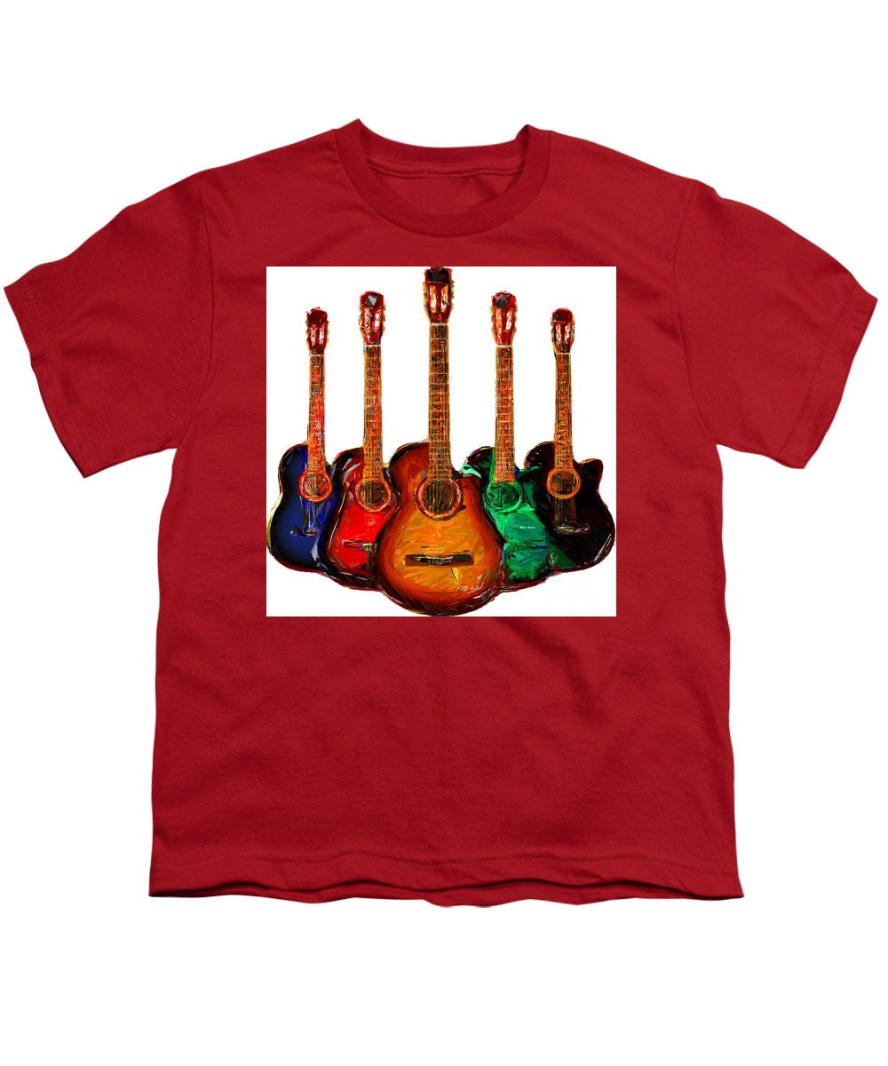 T-shirt pour jeunes - Collection Guitare