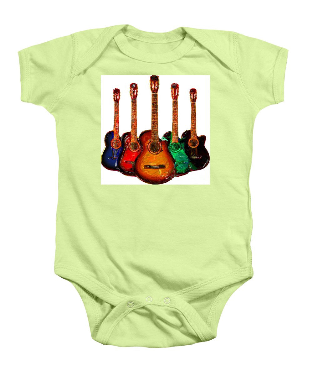 Grenouillère pour bébé - Collection Guitare