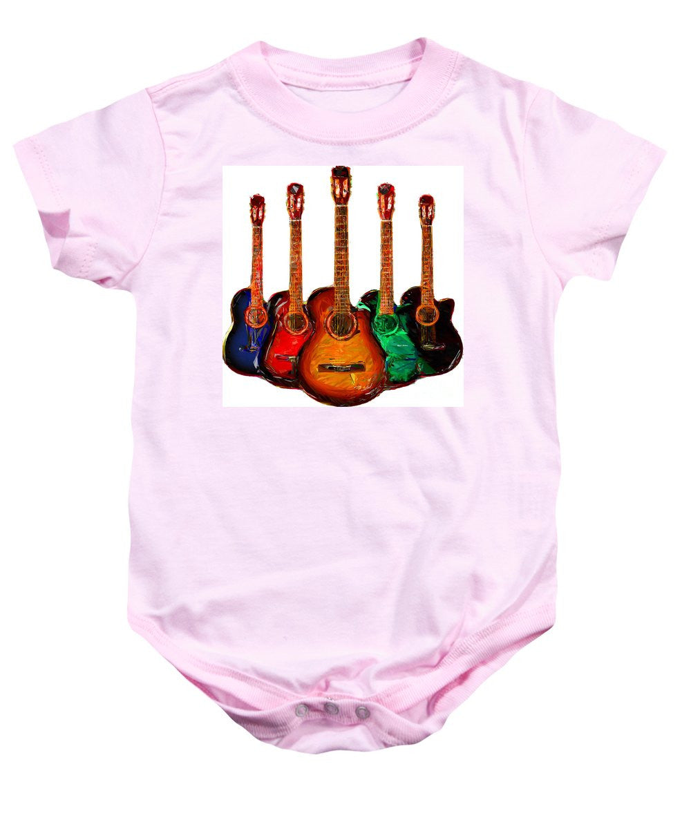 Grenouillère pour bébé - Collection Guitare