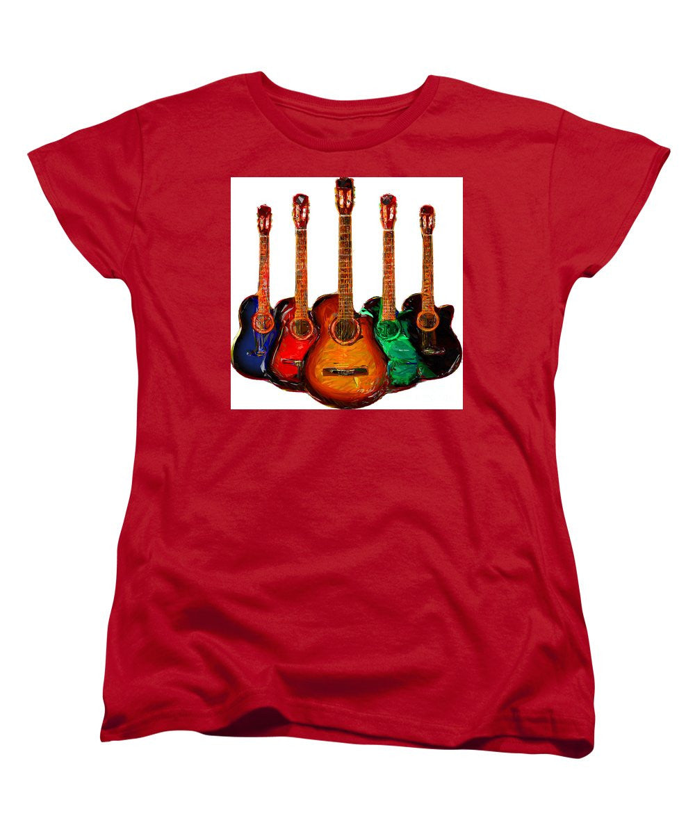 Women's T-Shirt (Standard Cut) - Guitar Collection