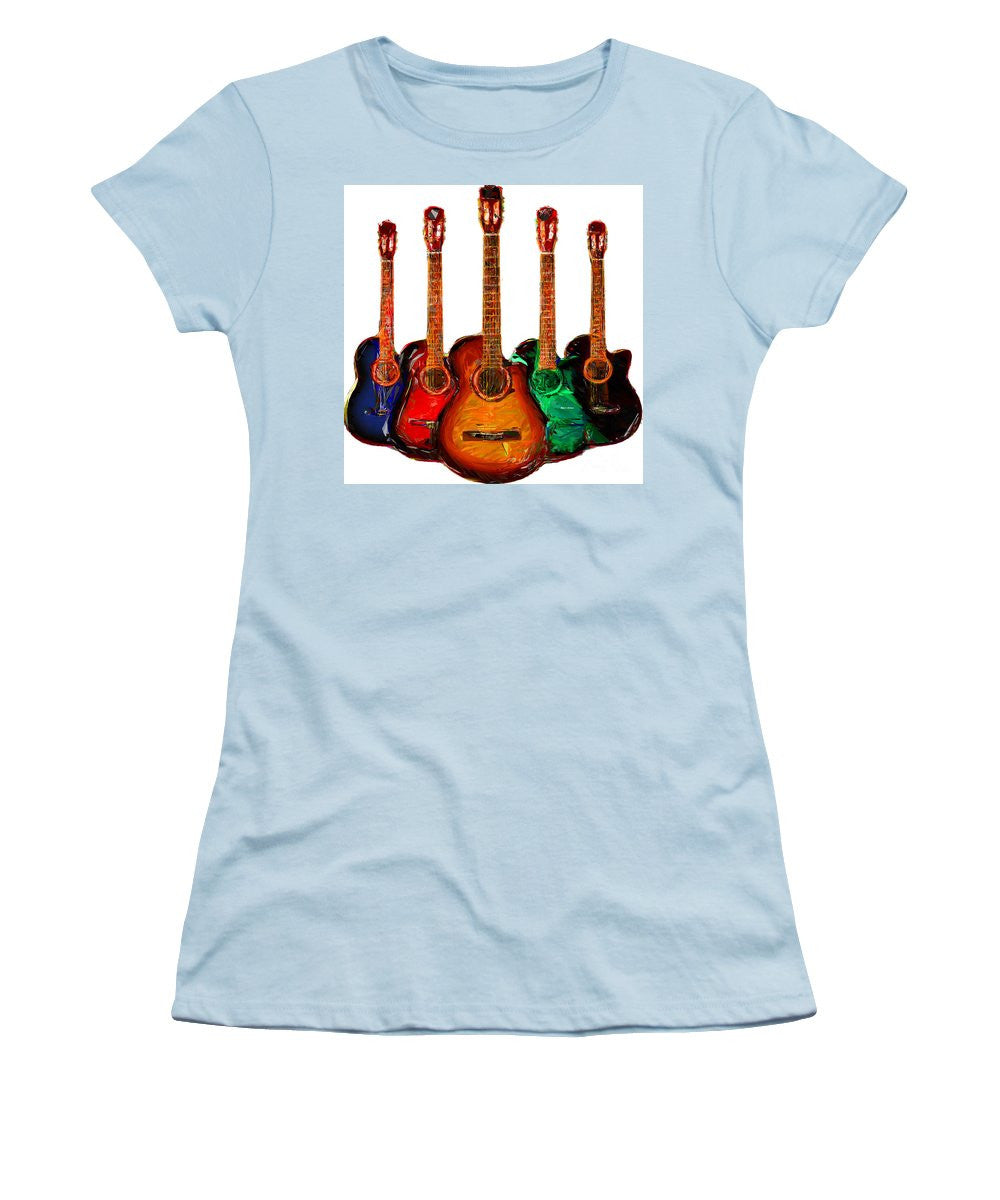 T-shirt pour femme (coupe junior) - Collection Guitare