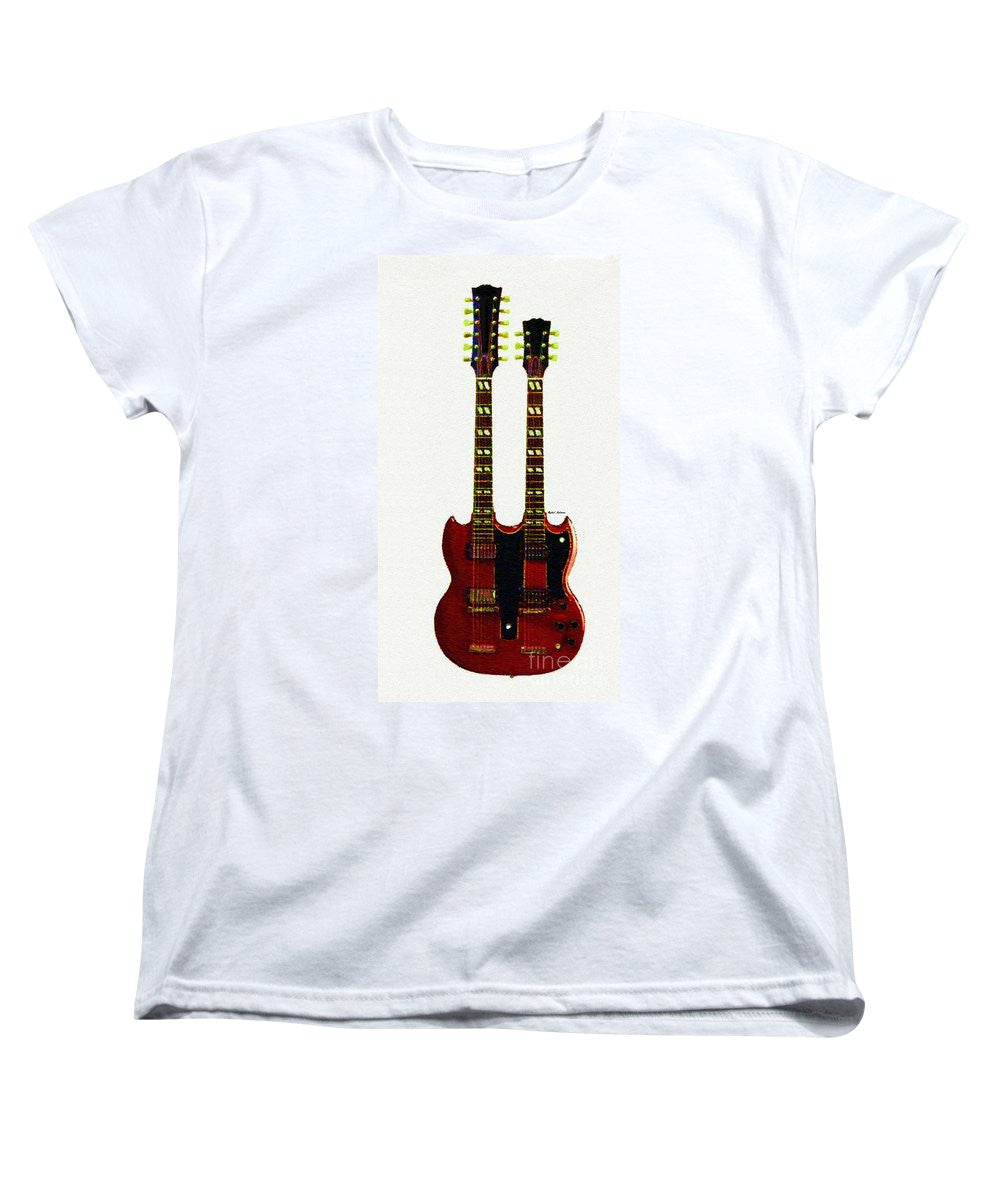 Women's T-Shirt (Standard Cut) - Guitar Duo 0819