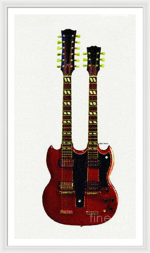 Framed Print - Guitar Duo 0819