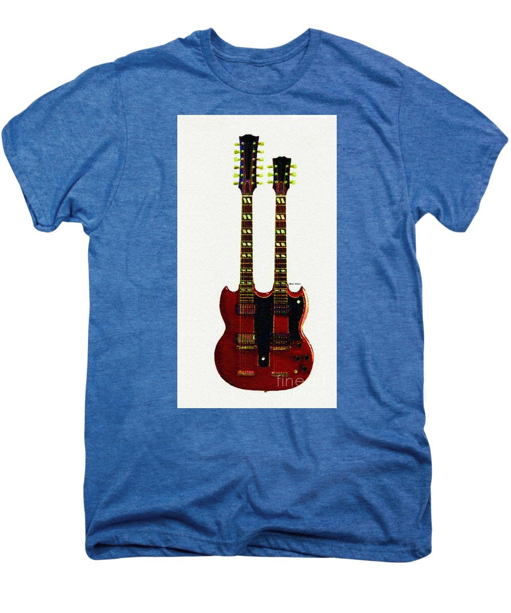 Men's Premium T-Shirt - Guitar Duo 0819