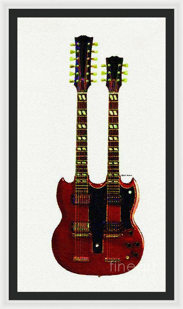 Framed Print - Guitar Duo 0819