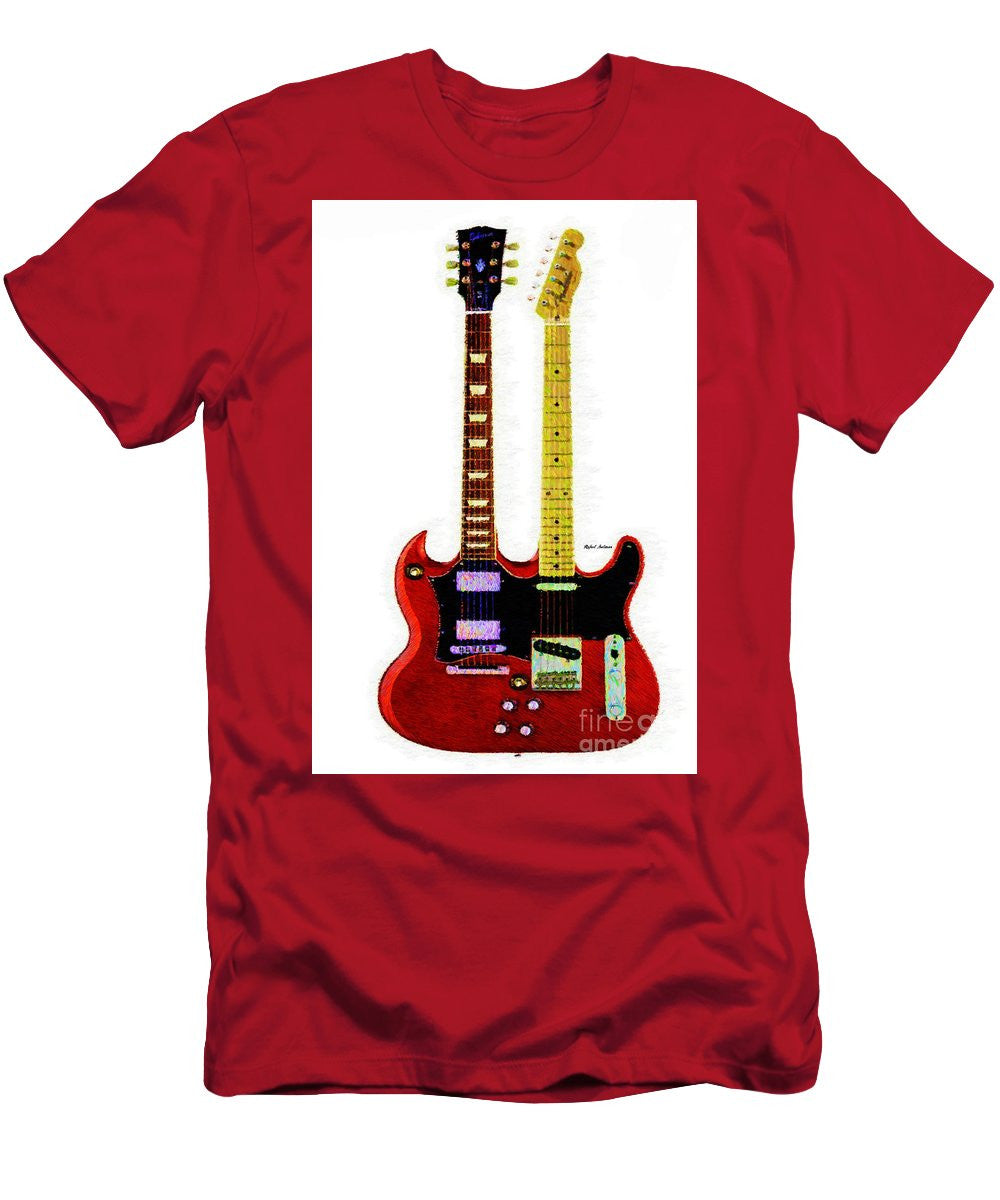 Men's T-Shirt (Slim Fit) - Guitar Duo