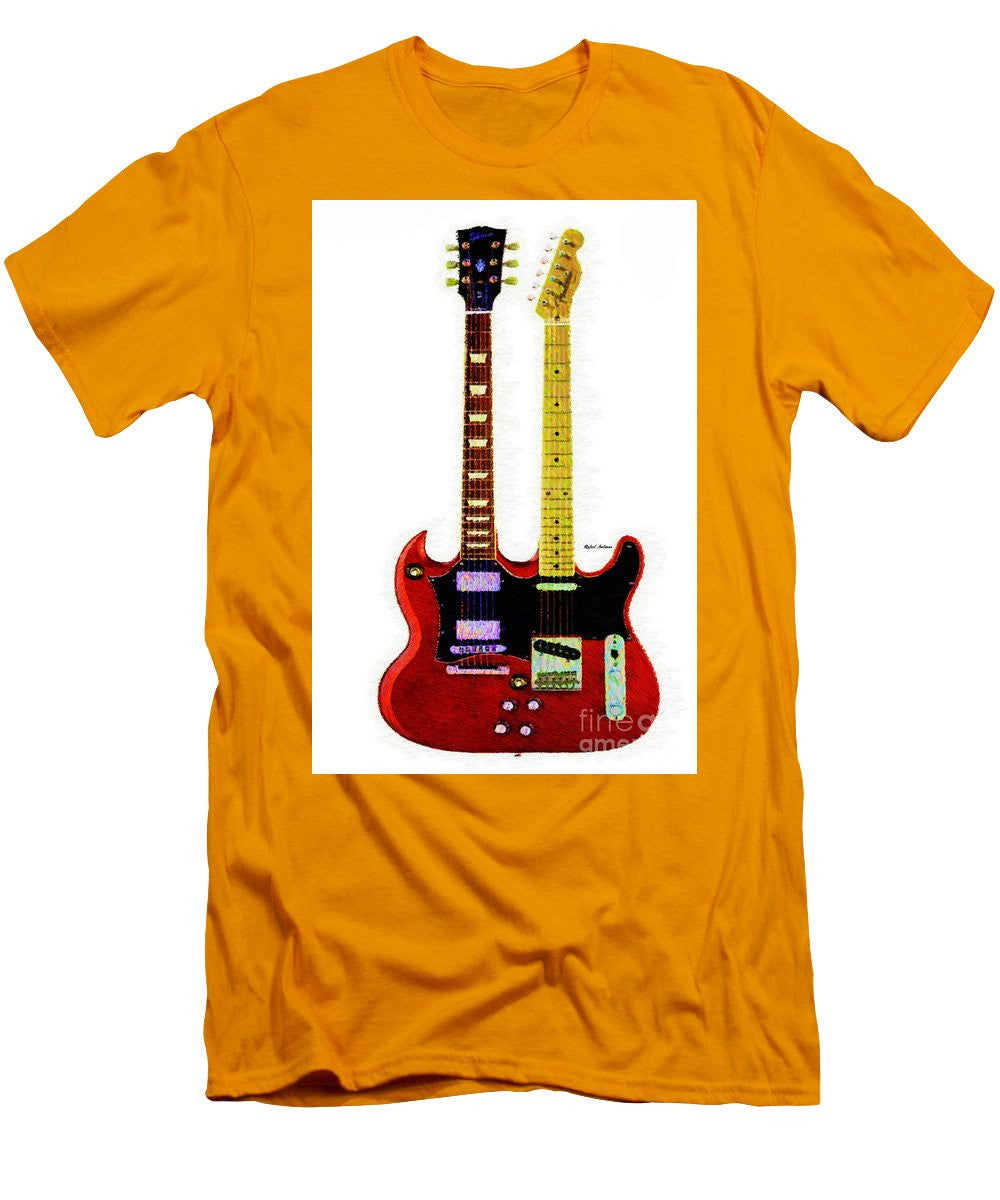 Men's T-Shirt (Slim Fit) - Guitar Duo