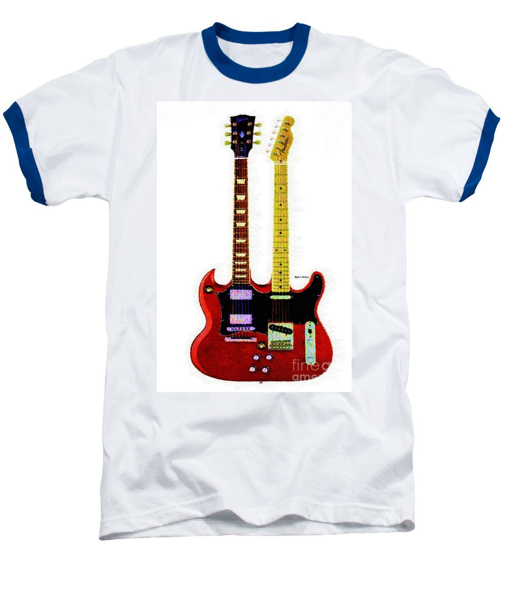 Baseball T-Shirt - Guitar Duo