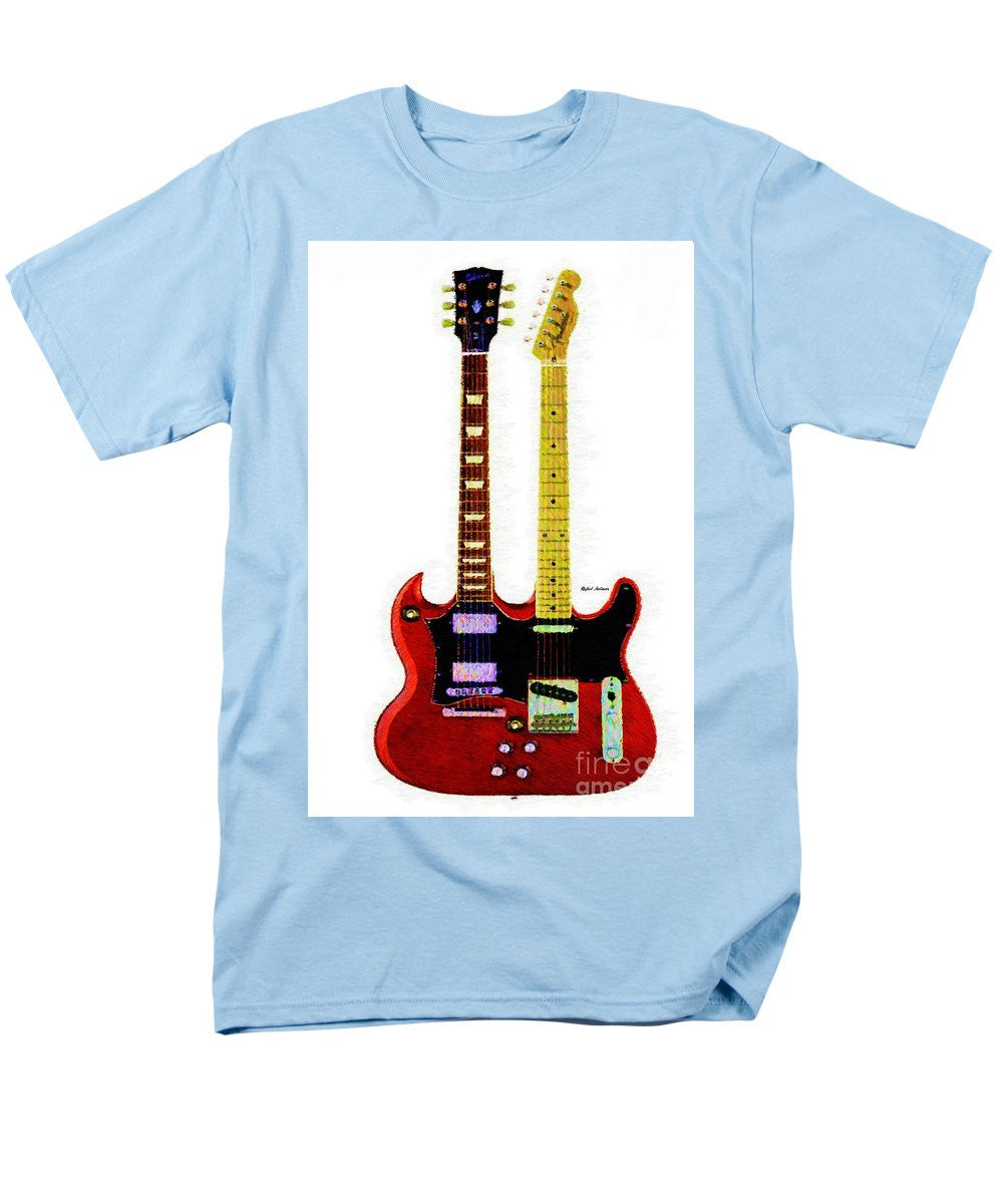 Men's T-Shirt  (Regular Fit) - Guitar Duo