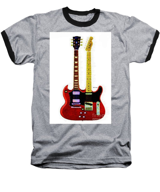 Baseball T-Shirt - Guitar Duo