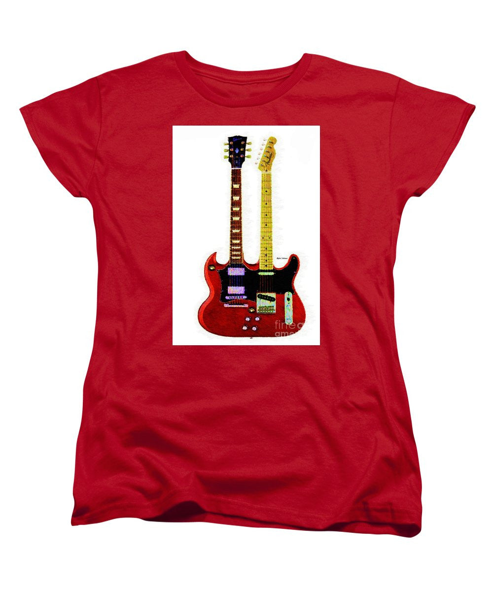 Women's T-Shirt (Standard Cut) - Guitar Duo