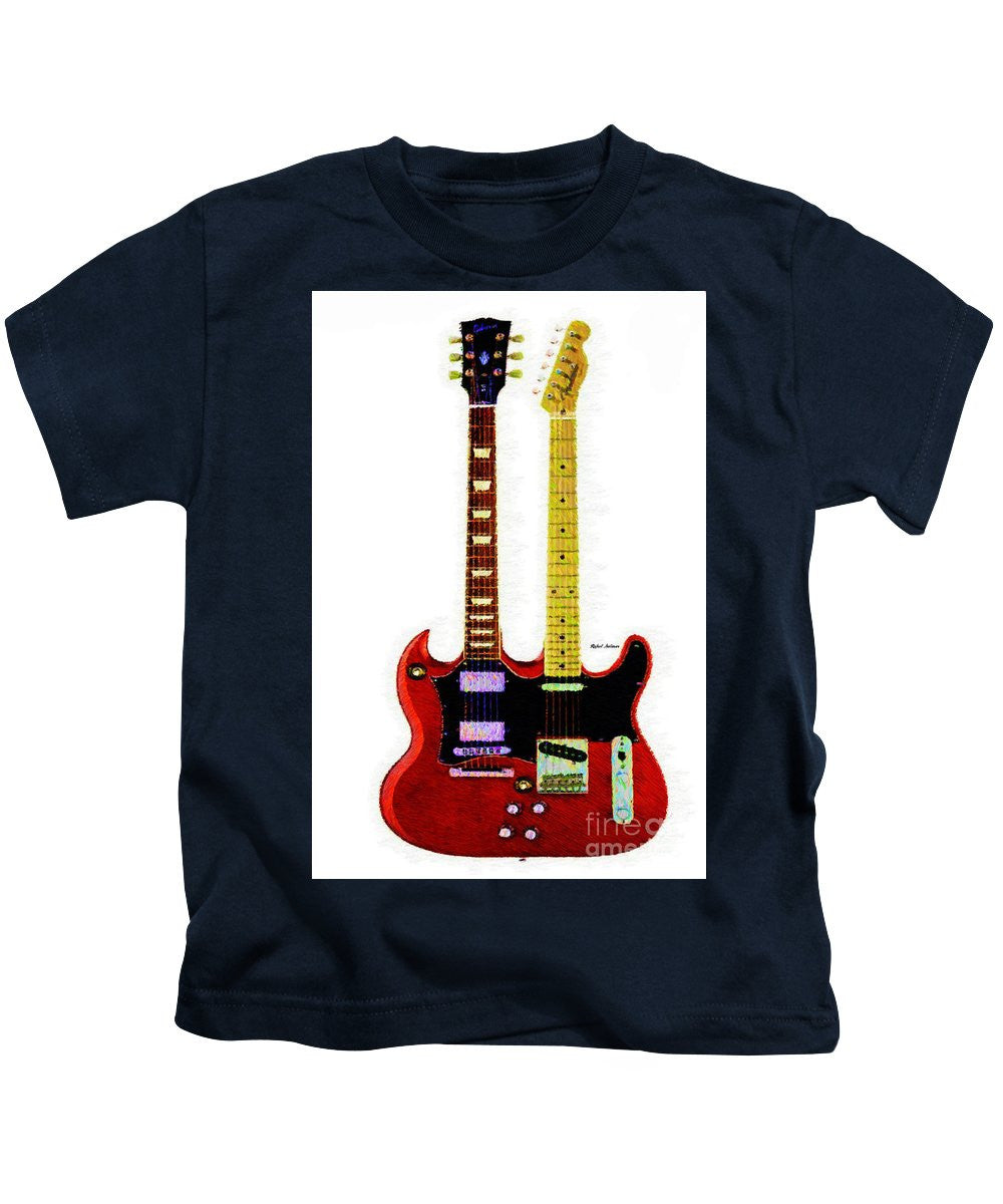 Kids T-Shirt - Guitar Duo