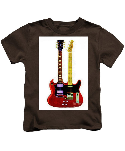 Kids T-Shirt - Guitar Duo