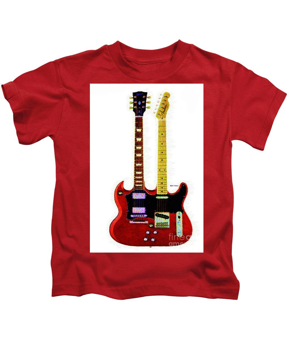 Kids T-Shirt - Guitar Duo