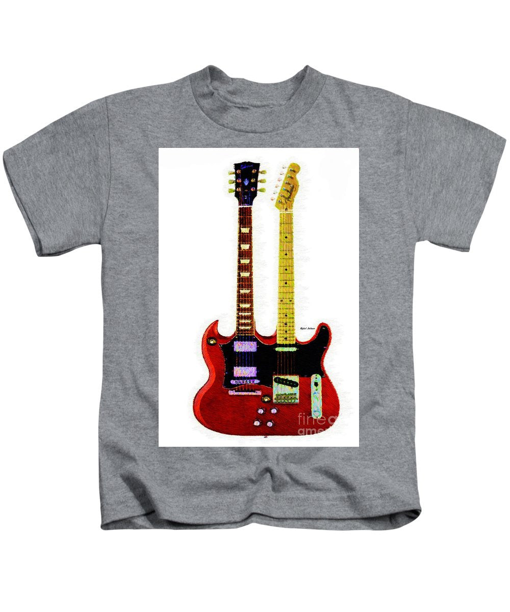 Kids T-Shirt - Guitar Duo
