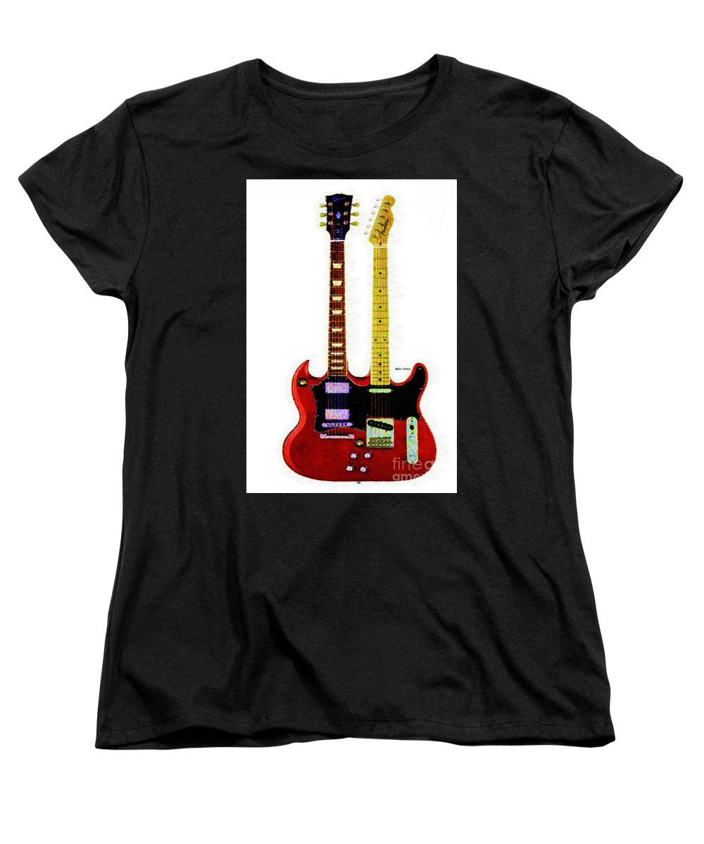Women's T-Shirt (Standard Cut) - Guitar Duo