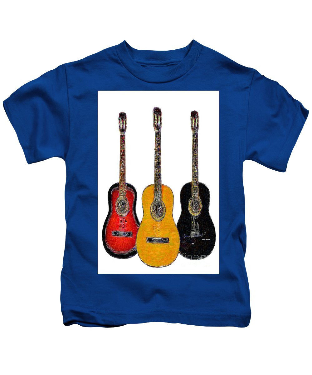 T-shirt pour enfant - Trio de guitares