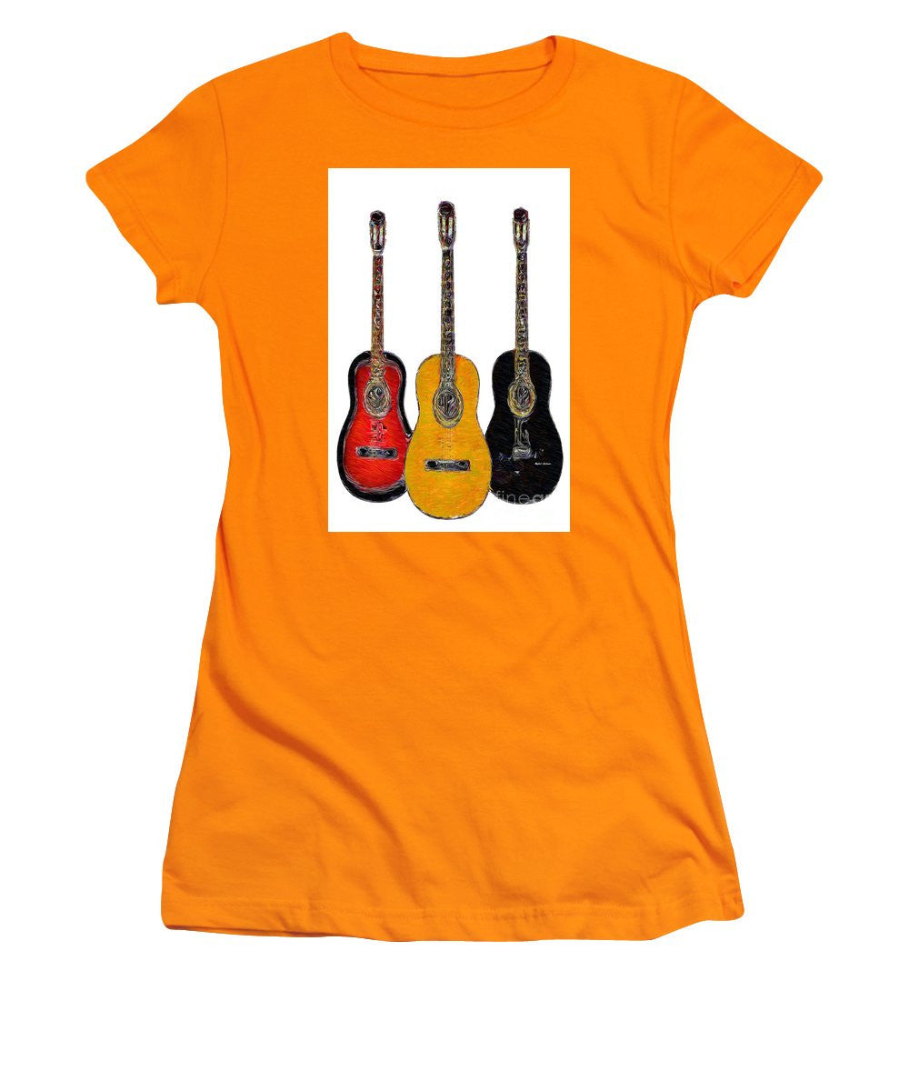 Women's T-Shirt (Junior Cut) - Guitar Trio