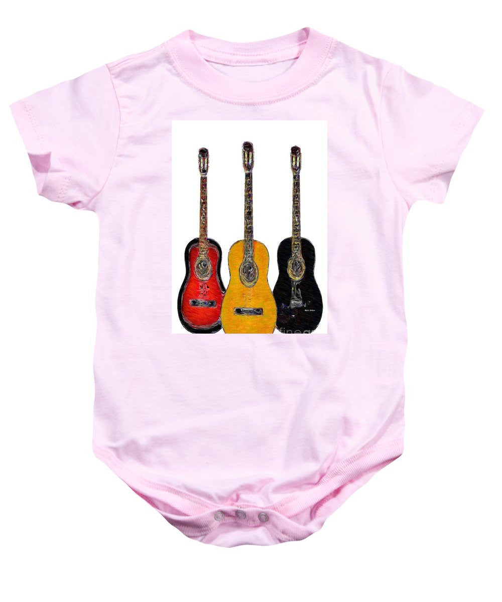 Grenouillère pour bébé - Trio de guitares