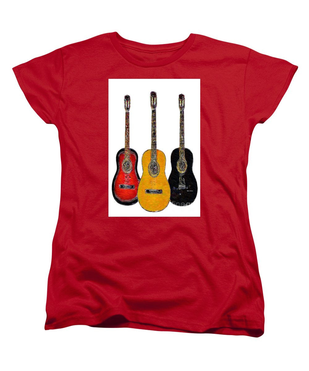 Women's T-Shirt (Standard Cut) - Guitar Trio