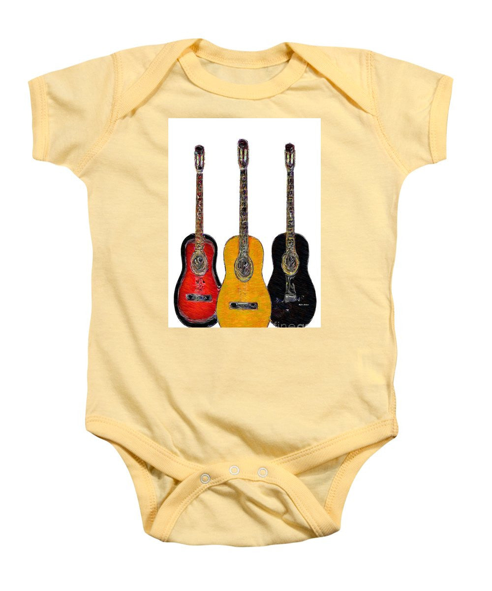 Grenouillère pour bébé - Trio de guitares