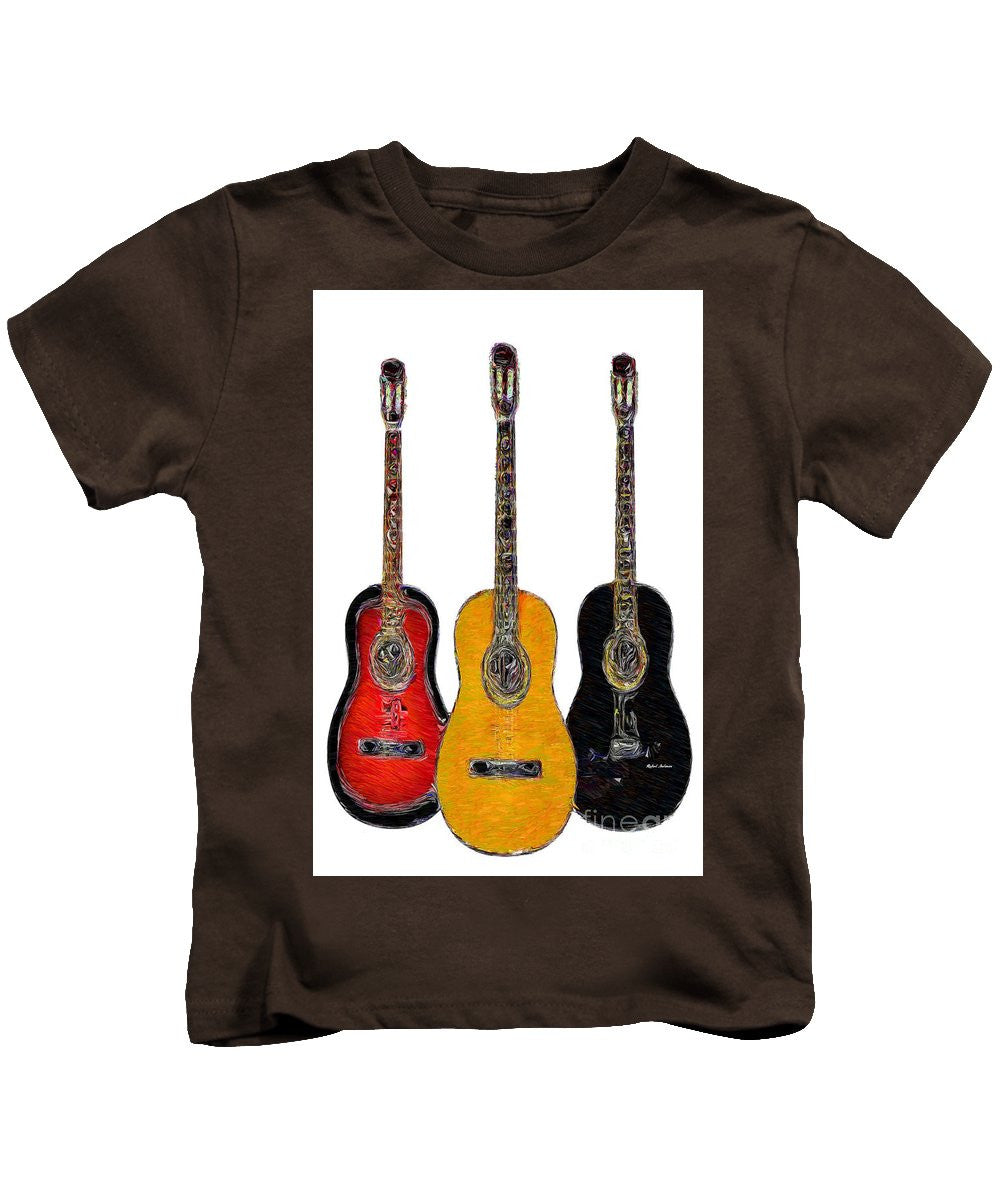 T-shirt pour enfant - Trio de guitares