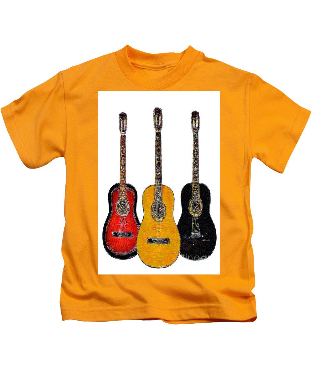 T-shirt pour enfant - Trio de guitares