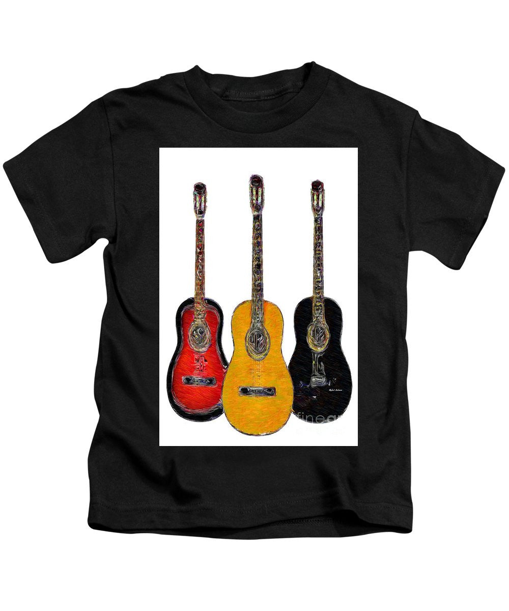 T-shirt pour enfant - Trio de guitares