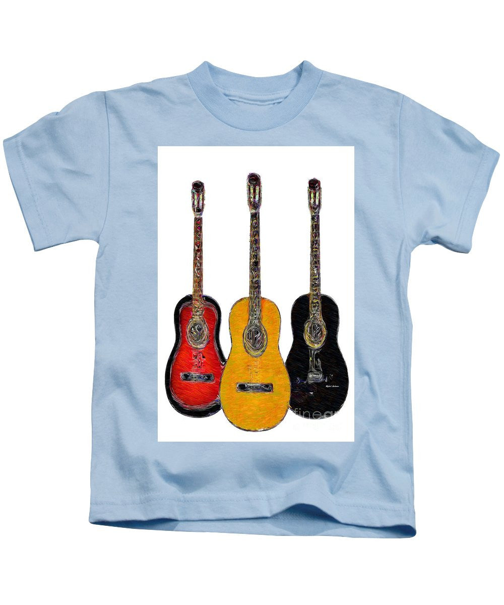 T-shirt pour enfant - Trio de guitares