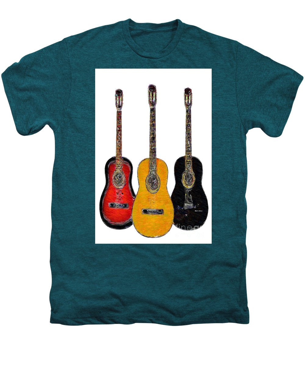 T-shirt Premium pour homme - Trio de guitares