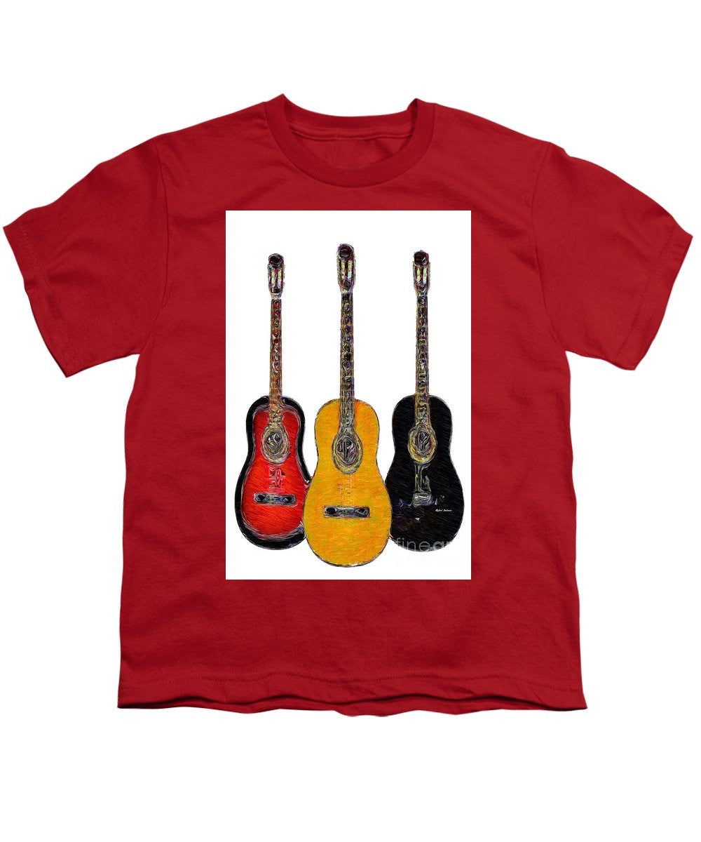 T-shirt pour jeunes - Trio de guitares