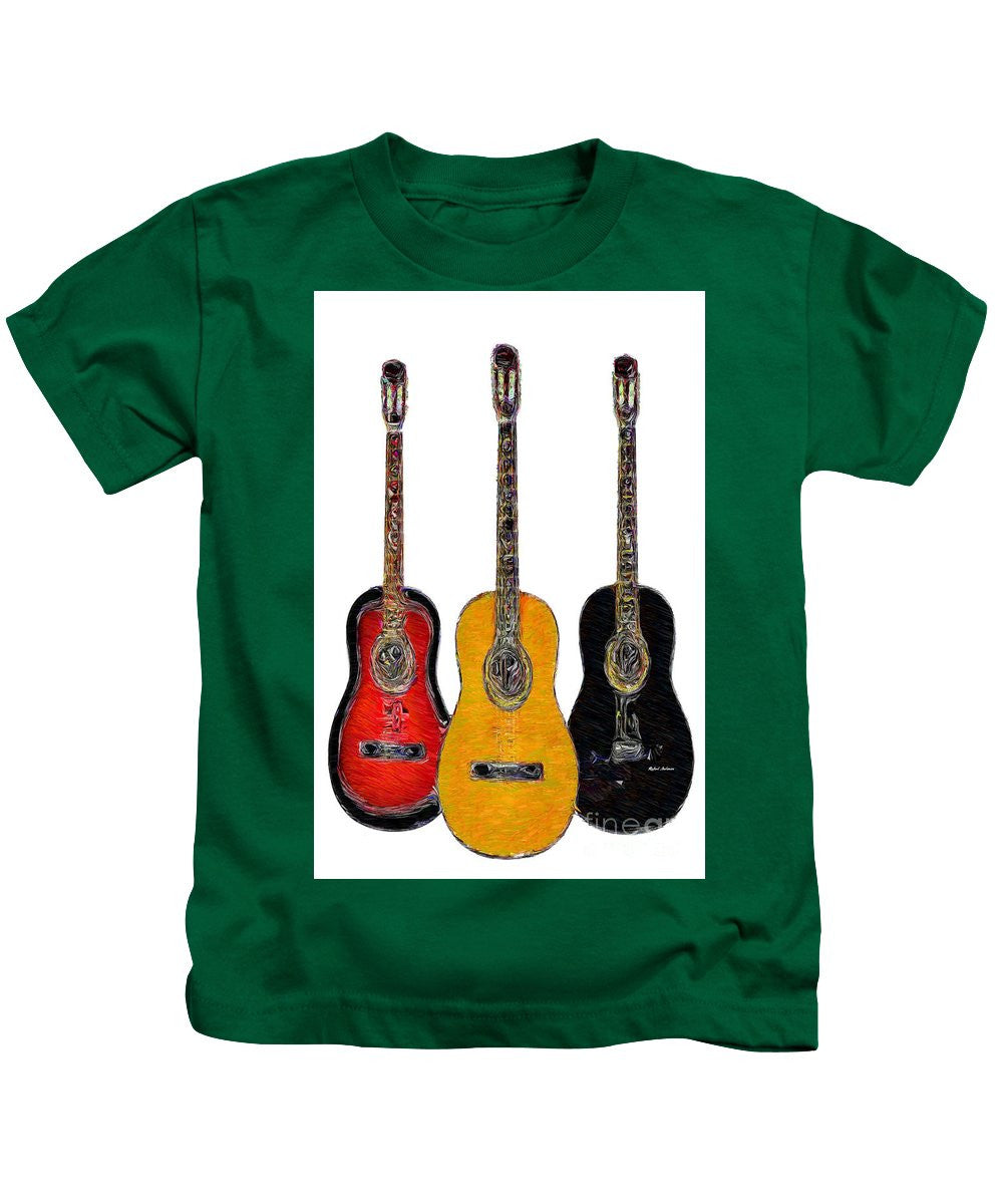 T-shirt pour enfant - Trio de guitares