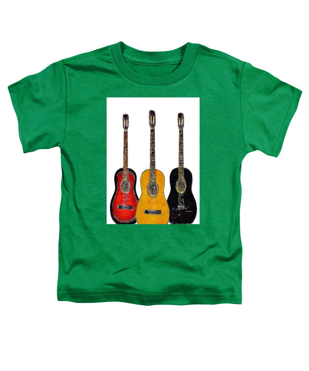 T-shirt pour tout-petits – Trio de guitares