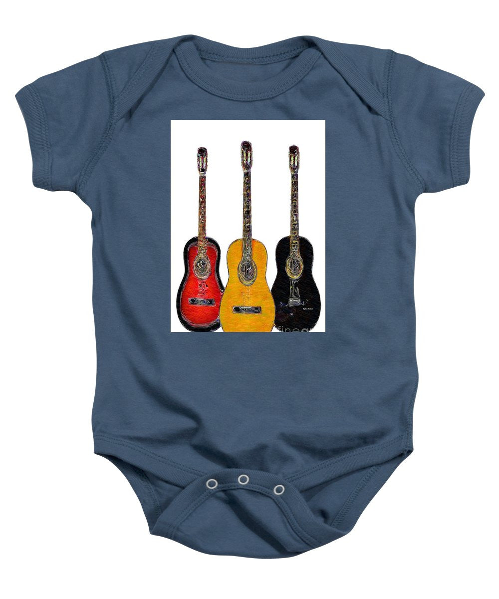 Grenouillère pour bébé - Trio de guitares