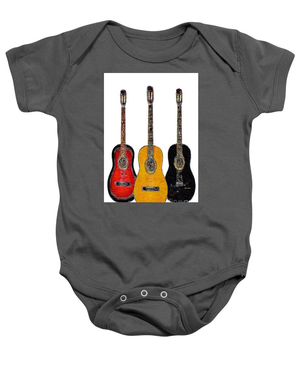 Grenouillère pour bébé - Trio de guitares