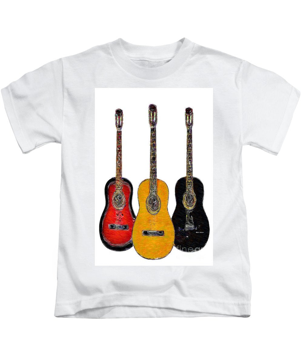 T-shirt pour enfant - Trio de guitares