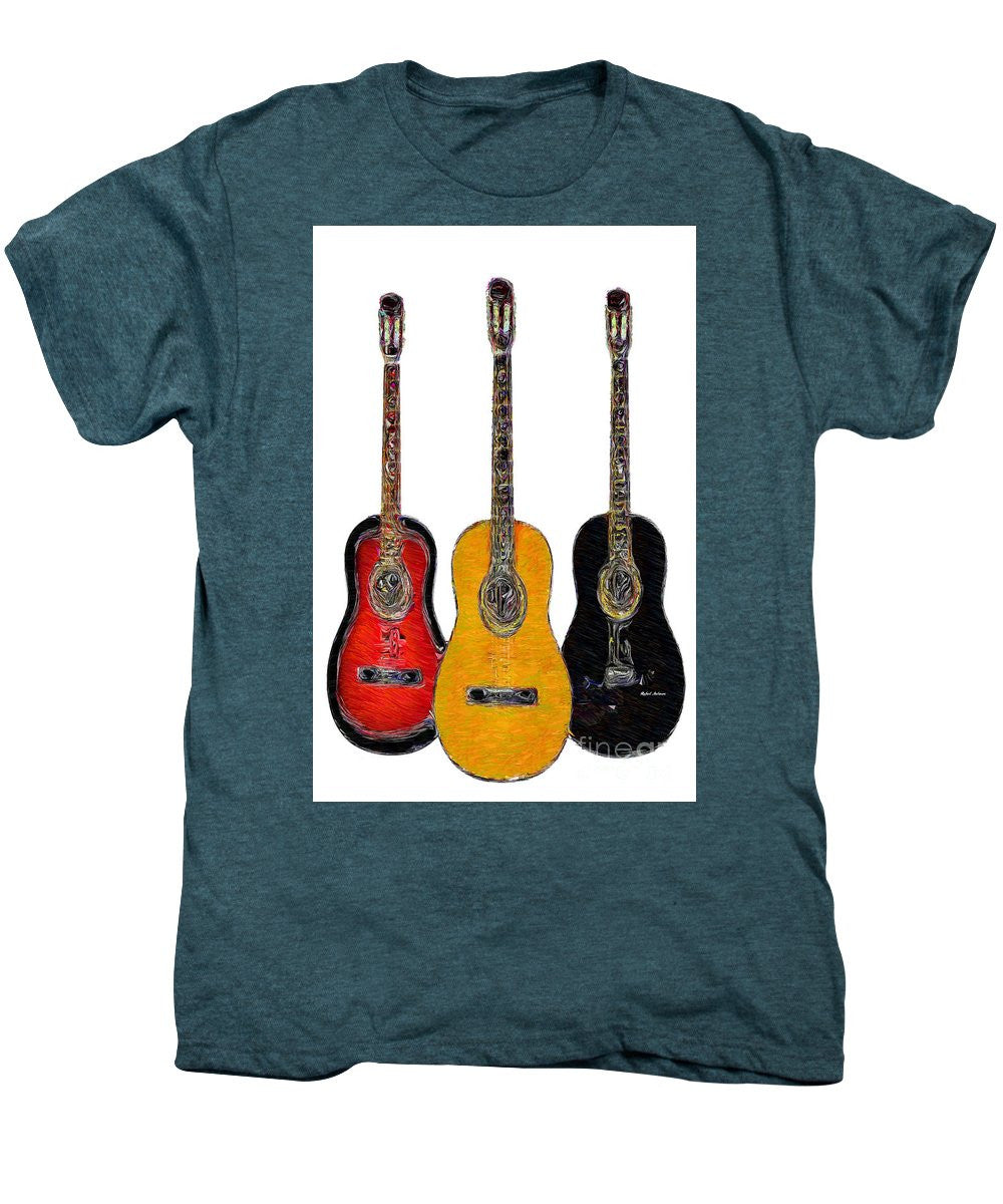 T-shirt Premium pour homme - Trio de guitares