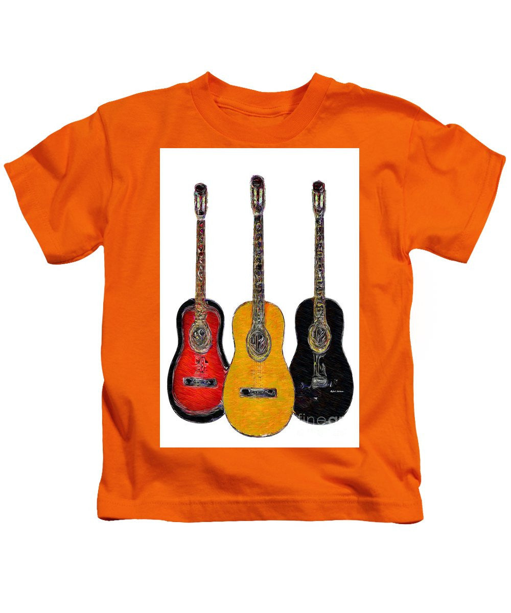 T-shirt pour enfant - Trio de guitares