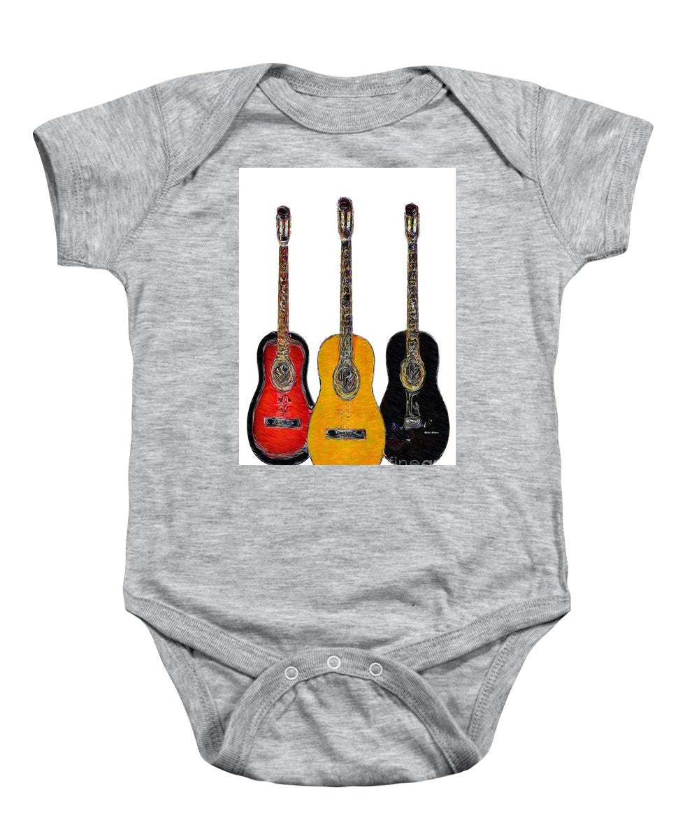 Grenouillère pour bébé - Trio de guitares