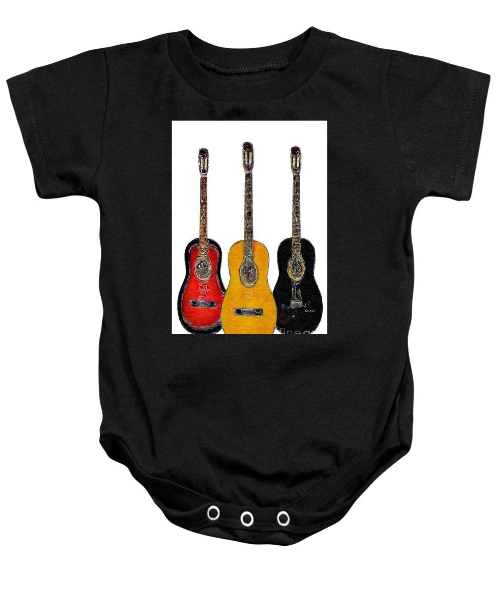 Grenouillère pour bébé - Trio de guitares