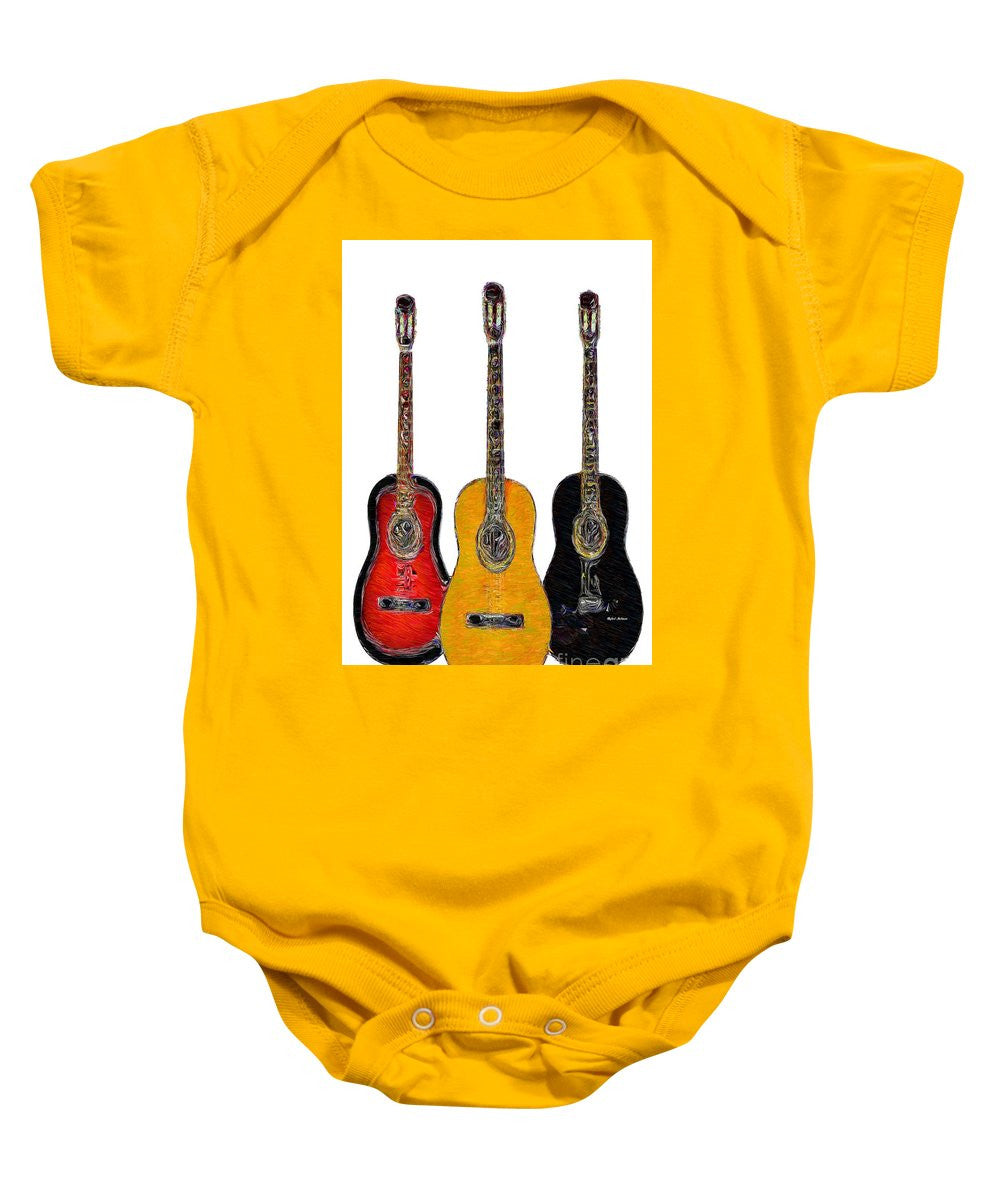 Grenouillère pour bébé - Trio de guitares