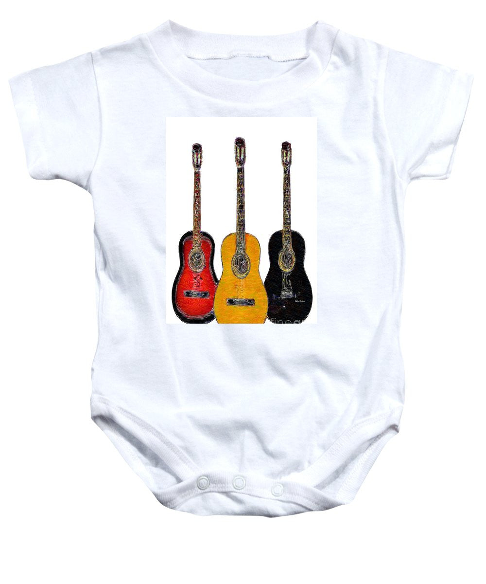 Grenouillère pour bébé - Trio de guitares