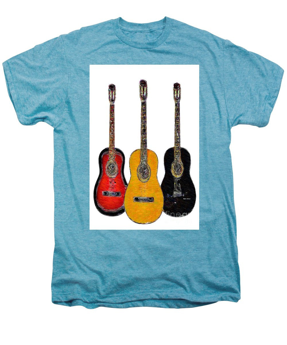 T-shirt Premium pour homme - Trio de guitares