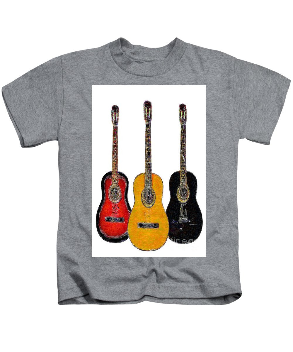 T-shirt pour enfant - Trio de guitares