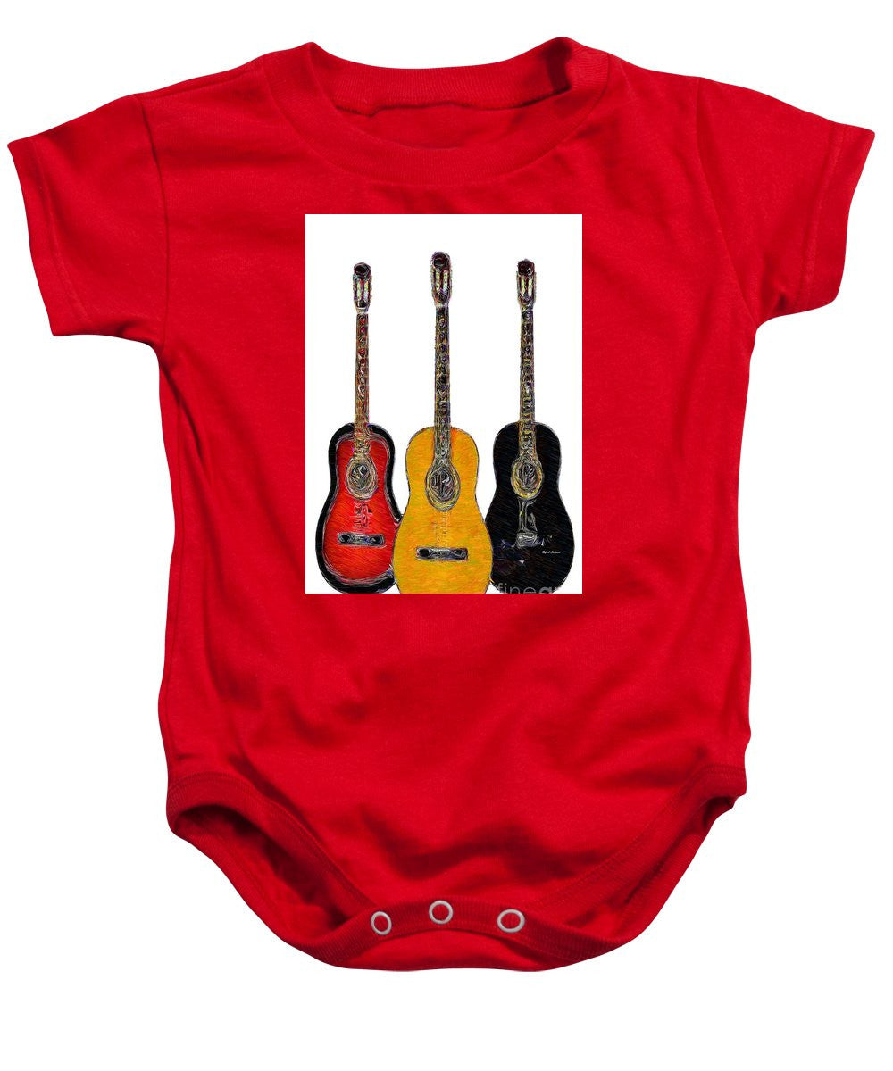 Grenouillère pour bébé - Trio de guitares