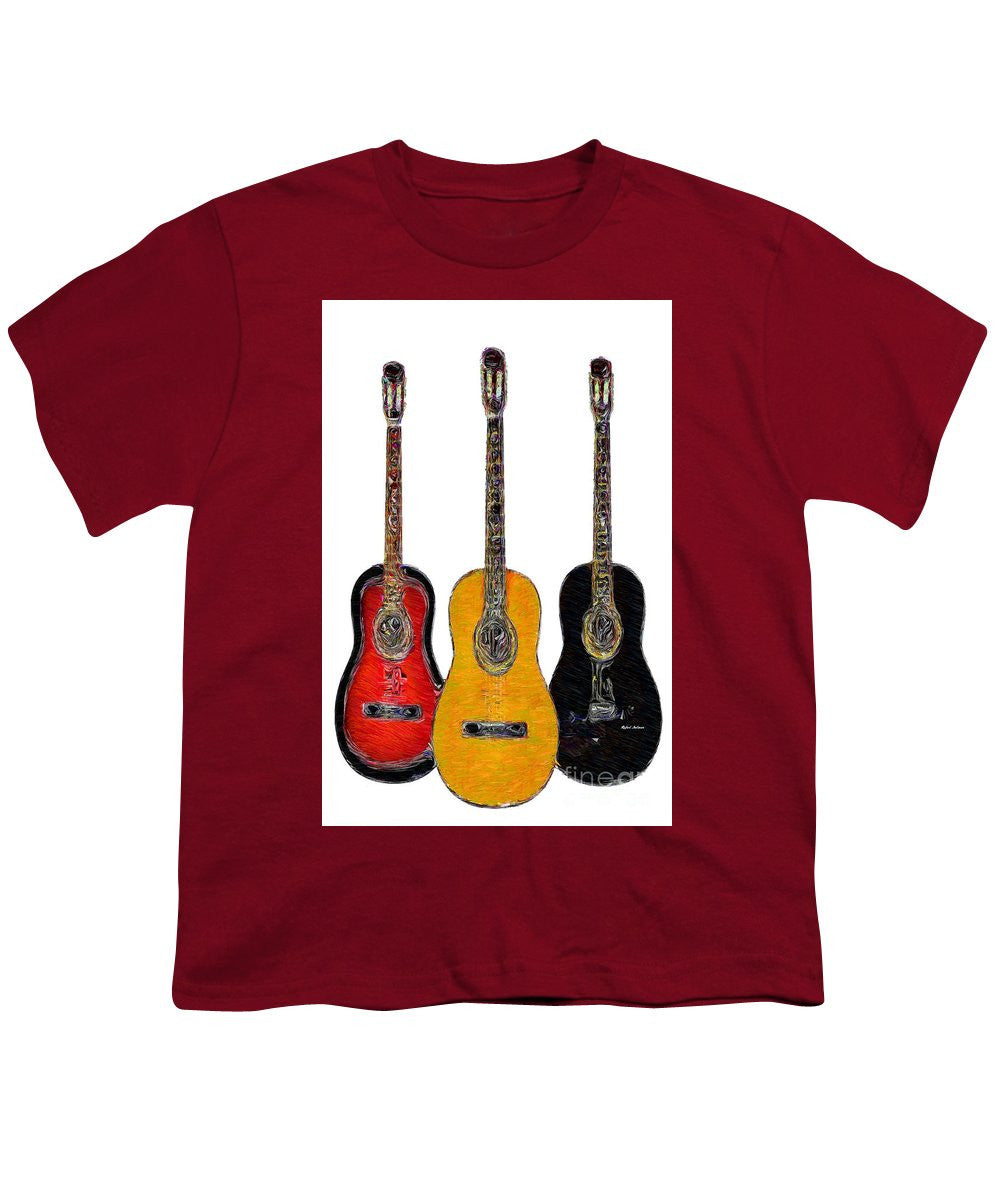 T-shirt pour jeunes - Trio de guitares