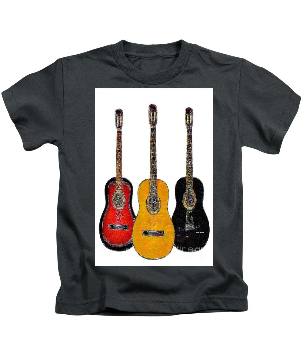 T-shirt pour enfant - Trio de guitares