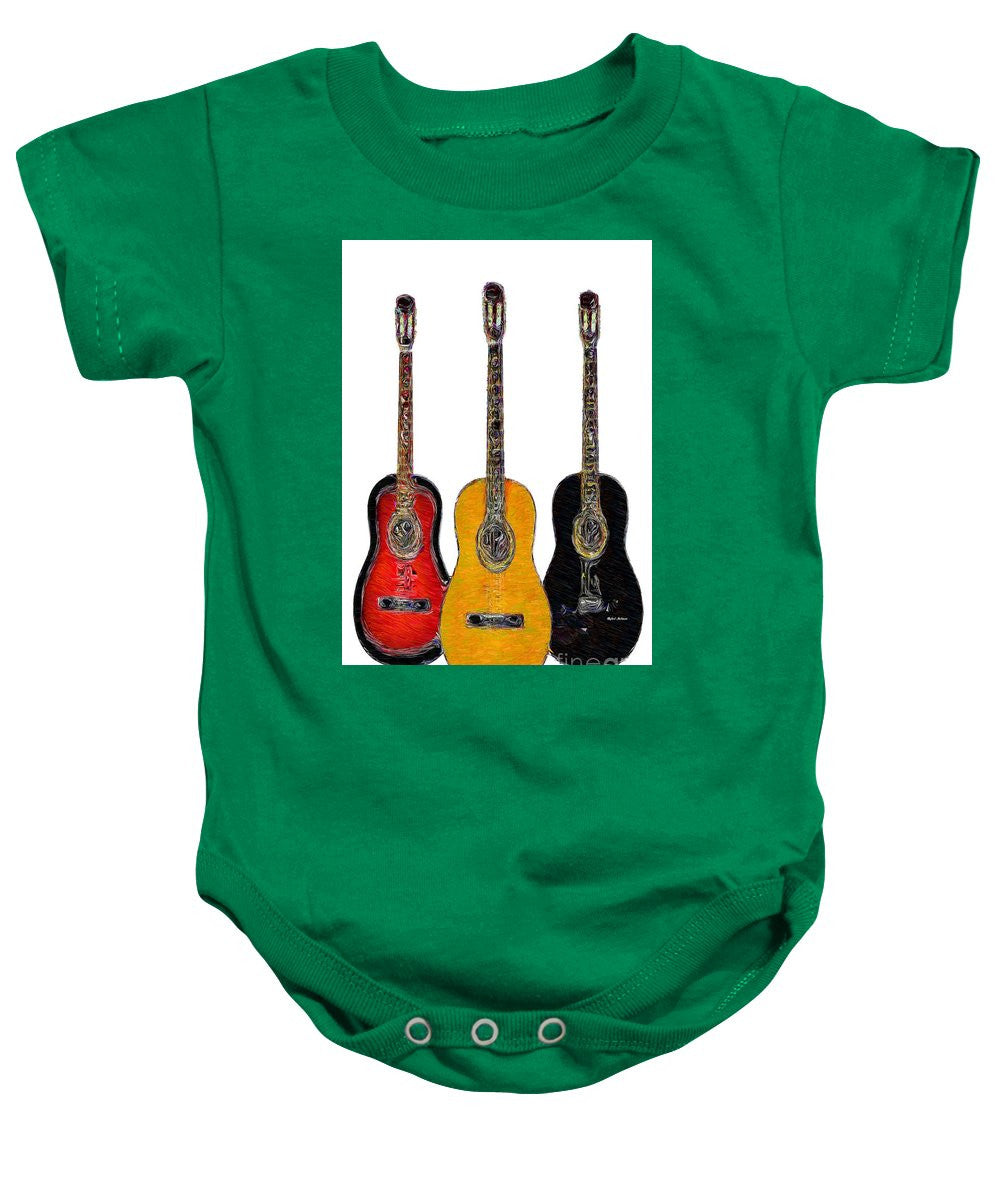 Grenouillère pour bébé - Trio de guitares