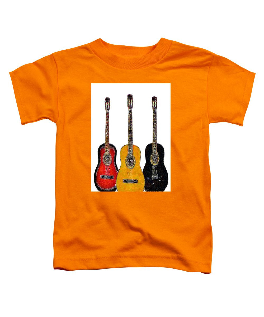 T-shirt pour tout-petits – Trio de guitares