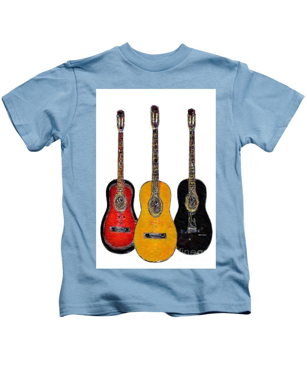 T-shirt pour enfant - Trio de guitares